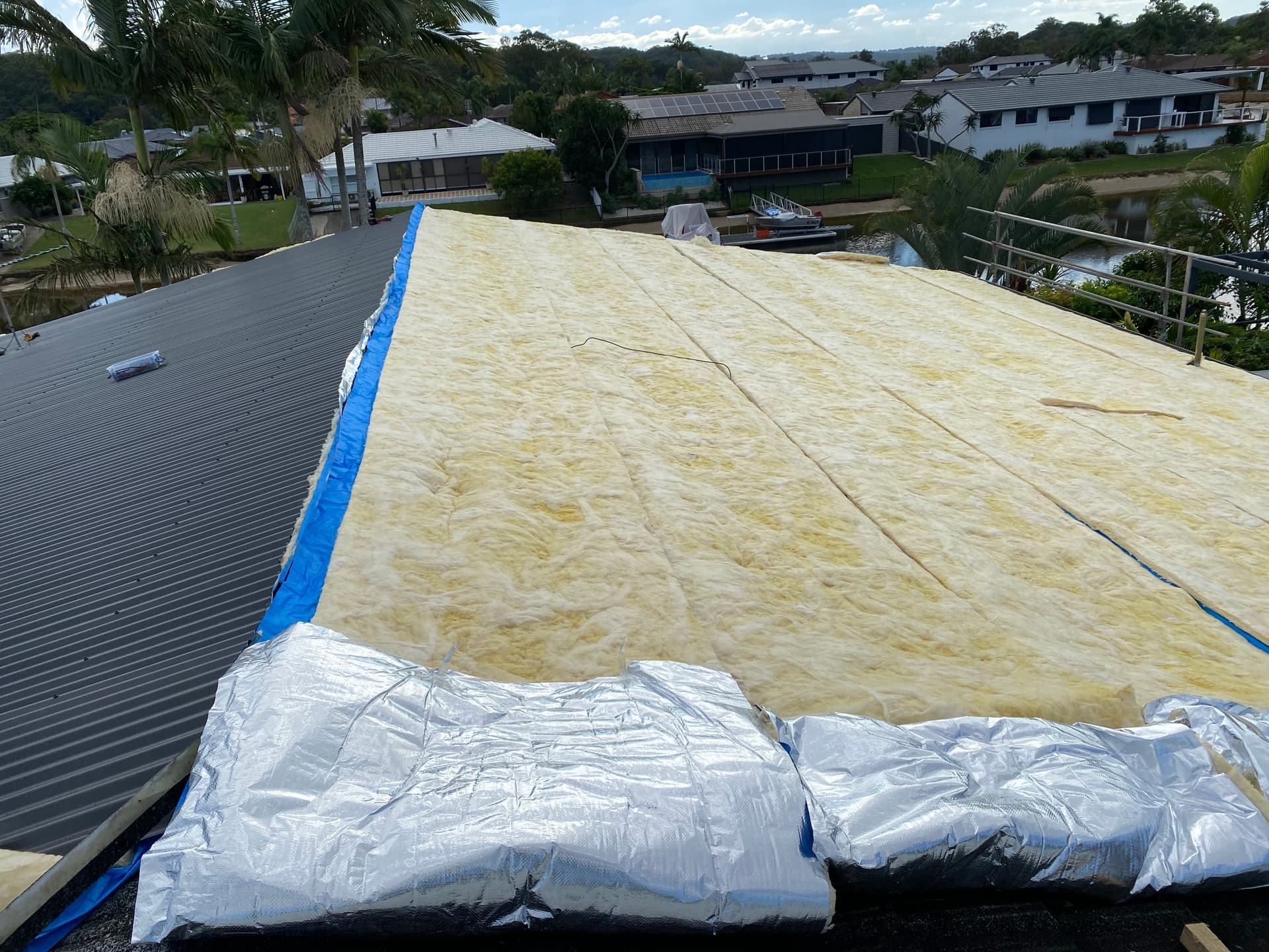 Roof Insulation Installation