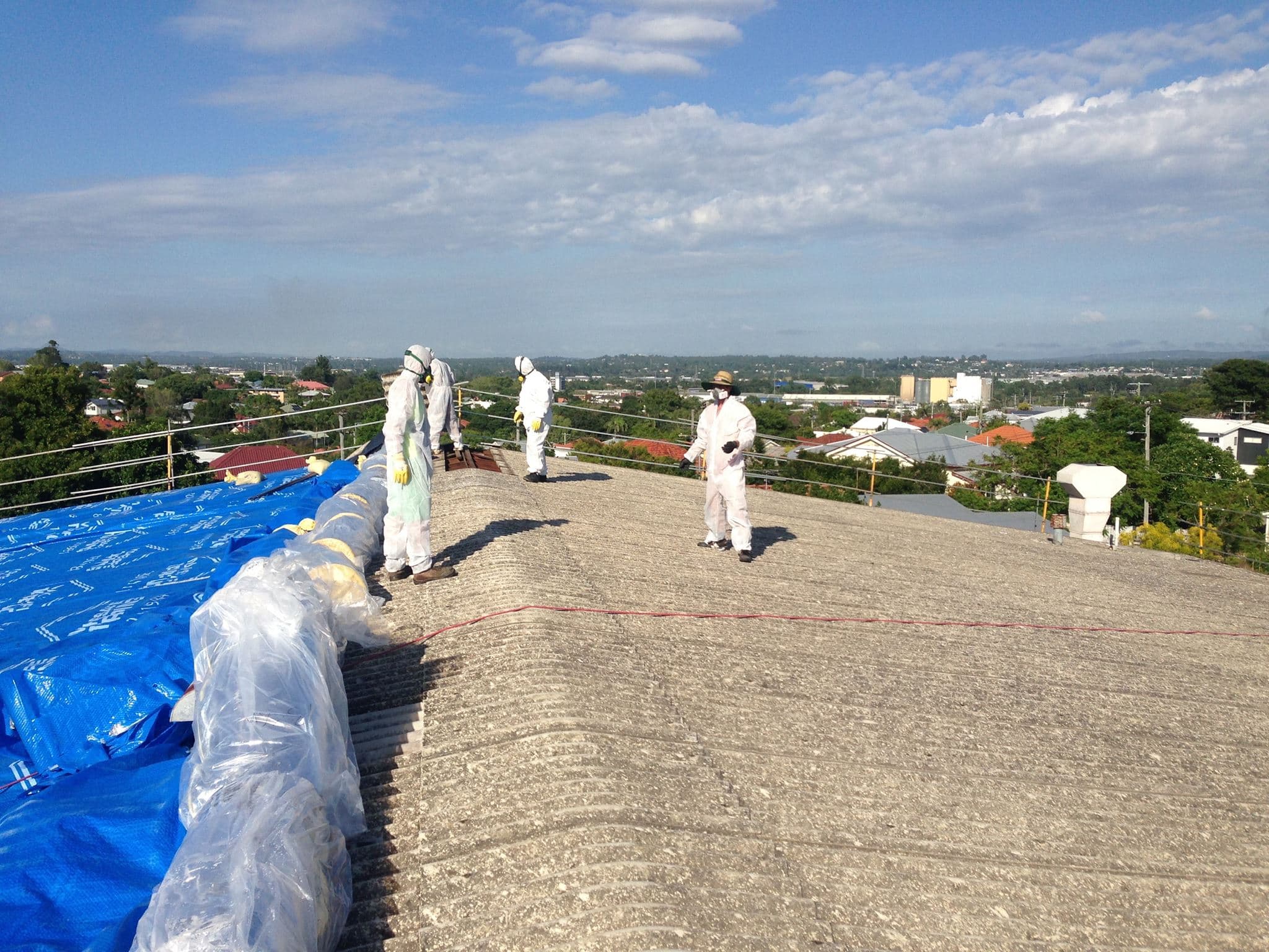 Asbestos Removal - Chris Board Metal Roofing
