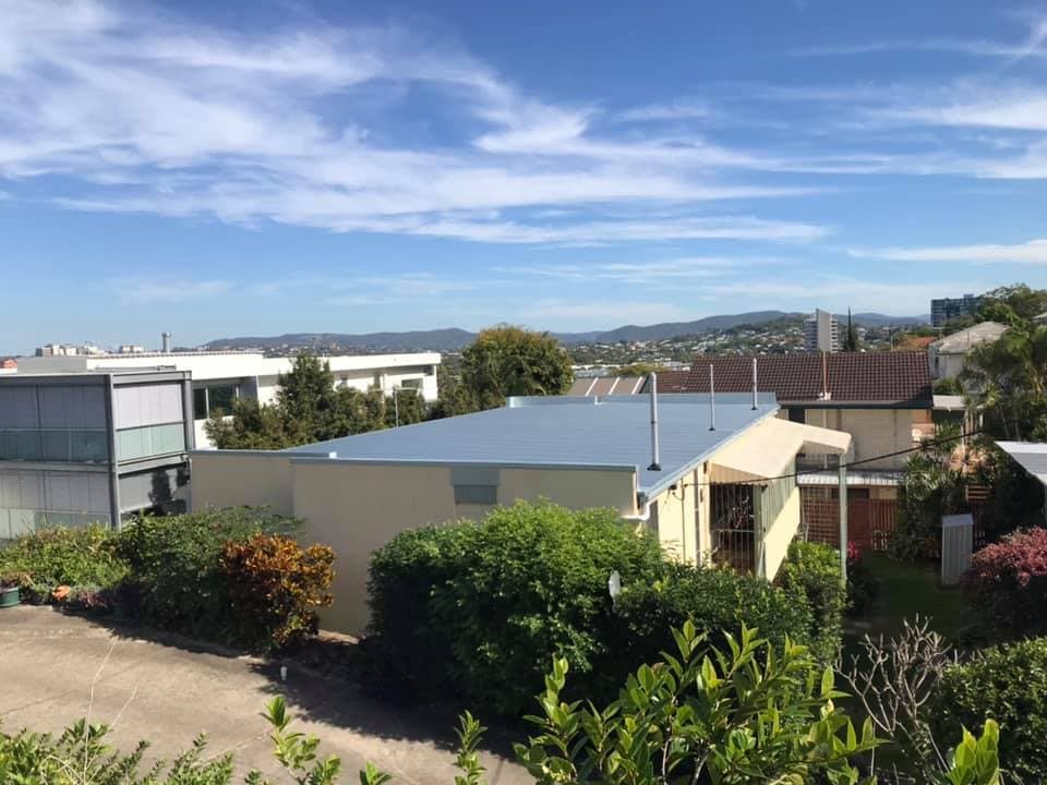 Premium metal roof replacement in Ascot Brisbane showcasing high-quality Colorbond steel roofing with professional installation by CBMR specialists