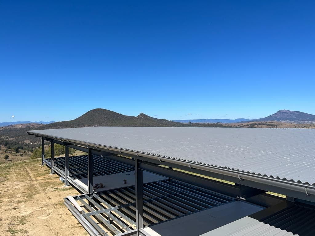 Professional roof installation project in Bunburra Brisbane demonstrating superior workmanship and weather-resistant metal roofing solutions