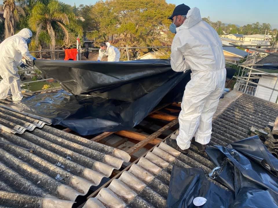 Asbestos to Metal Re-Roofing process